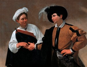 Lycka till, 1595 av Michelangelo Merisi Caravaggio