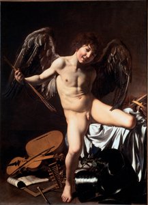 Amor vincit omnia (kallad Victorious Cupid eller Love Triumphant eller Earthly Love) (Målning