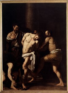 Kristi flagellation av Michelangelo Merisi da Caravaggio
