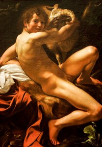 Sankt Johannes Döparen av Michelangelo Merisi da Caravaggio
