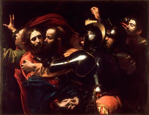 Tagandet av Kristus av Michelangelo Merisi da Caravaggio