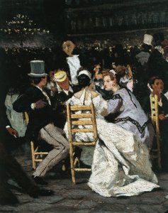 Ett kafé på Piazza San Marco, av Michele Cammarano av Michele Cammarano
