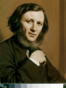 Robert BROWNING, Porträtt detalj