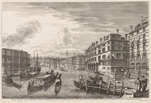 Utsikt över Venedig: Canal Grande