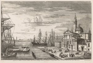 Utsikt över Venedig: The Basin of St. Mark