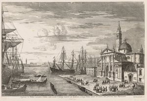 Utsikt över Venedig: The Basin of St. Marks, 1741.