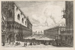 Utsikt över Venedig: Piazzetta