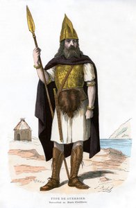 Krigare, möjligen gallisk eller frankisk, 1882-1884. av Michelz