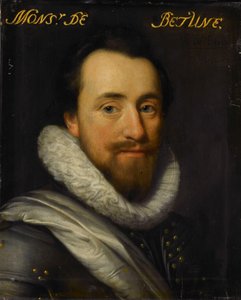 Porträtt av Syrius de Bethune, Lord of Cogni, Mareuil, le Beysel, Toulon, Conegory och Chastillon