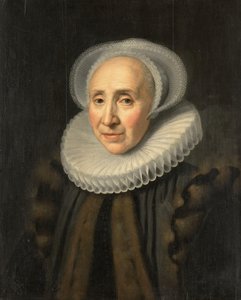 Porträtt av Volckera Claesdr Knobbert (1554-1634)