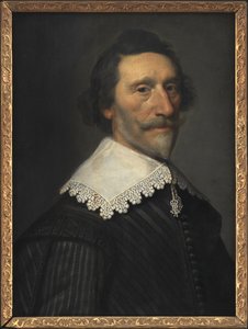 Den holländska poeten och historikern Pieter Cornelisz Hooft (1581-1647) av Michiel Jansz van Mierevelt