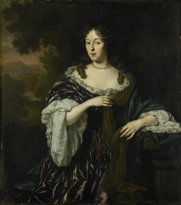 Porträtt av Maria Schaep, fru till Hendrick Bicker