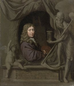 Självporträtt av Michiel van Musscher