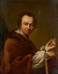 Självporträtt, 1731-1734. av Mijtens