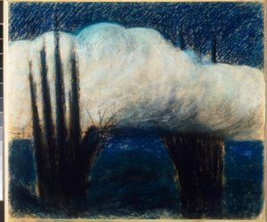 Kväll av Mikalojus Konstantinas Čiurlionis