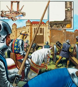 Henrik V i Frankrike (gouache på papper)