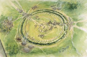 Stonehenge fas 2, c2600-talet f.Kr., c1990-2010