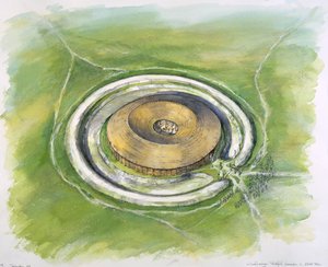 Woodhenge, c2400-talet f.Kr., c1990-2010