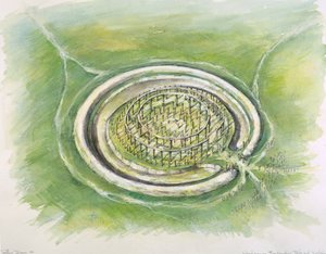 Woodhenge, c2400-talet f.Kr., c1990-2010