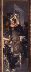 Spanien (Spanien) - Målning av Mikhail Alexandrovich Vrubel (Vrubel) (1856-1910), olja på duk av Mikhail Aleksandrovich Vrubel