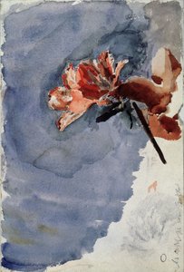 Röd Azalea, 1886-1887 av Mikhail Aleksandrovich Vrubel
