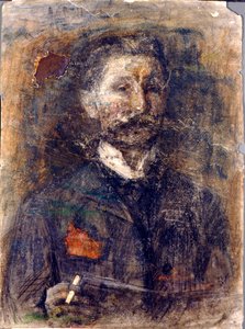 Självporträtt, 1904. av Mikhail Aleksandrovich Vrubel