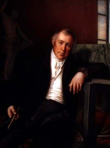 Porträtt av Vasili Ivanovich Demut-Malinovsky (1779-1846) 1830 (akvarell och gouache på papper) av Mikhail Ivanovich Terebenev
