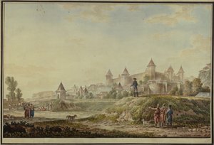 Utsikt över fästningen Bender, 1790