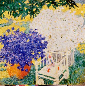 Une poupee (En docka) - Målning av Mikhail Nikolayevich Yakovlev (1880-1942), olja på duk