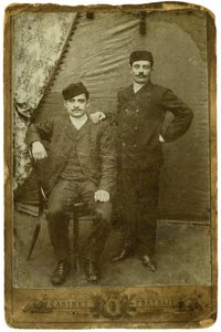 Vintageporträtt av Mikhail Pogosov