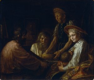 Bondemåltid, 1774 av Mikhail Shibanov