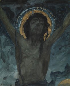 Kristus på korset av Mikhail Vasilievich Nesterov