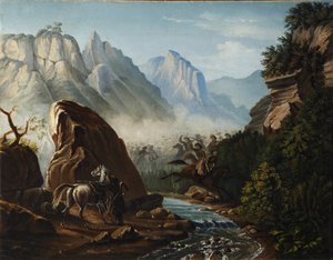 Brandstrid i bergen i Dagestan, 1840-1841