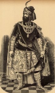 Márton Lendvay som Bánk Bán (Miklós Barabás, 1856) av Miklós Barabás