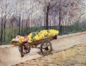 Bulb Time, Haarlem (färg litho) av Mima Nixon