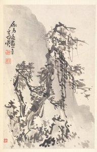 Landskap på Ma Yuans sätt, 1788.