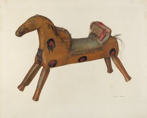 Hobbyhäst av Mina Lowry