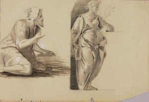 Figur Studier av Miner Kilbourne Kellogg