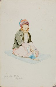 Grekisk flicka (Pilgrim) av Miner Kilbourne Kellogg