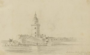 Fyr, Civitavecchia av Miner Kilbourne Kellogg