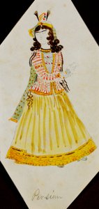 Persisk kvinna, n.d.