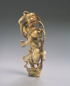 En figur av Kui xing (ristad elfenben) (se även 272115)