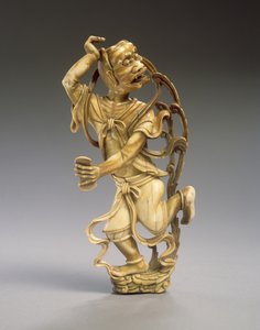 En figur av Kui xing (ristad elfenben) (se även 272116)