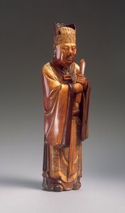Figur av en tjänsteman (ristad elfenben) (se även 272119)