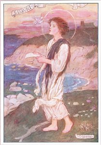 Rena läppar från vilka inget fult ord någonsin föll (färg litho)
