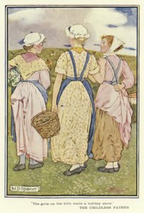 Den barnlösa fadern (färg litho)