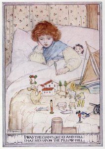 Landet av motruta. R L Stevenson (färg litho)