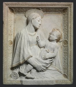 Madonna och barn, 1461.