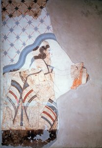 Kvinnlig figur (fresk av Minoan