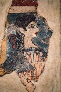 Camp-Pall Fresco av Minoan